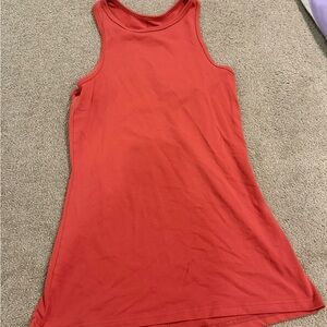 Women's Sleeveless Red Top